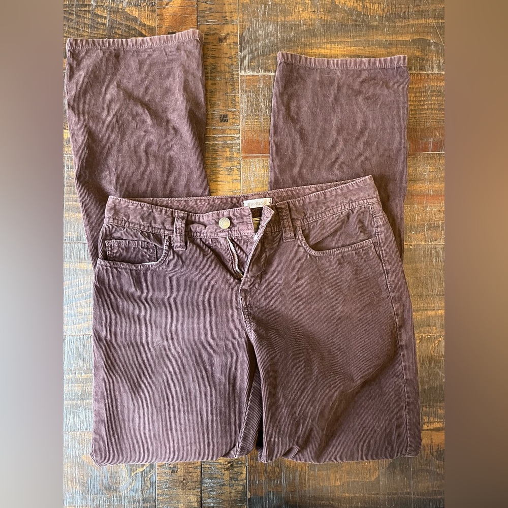 Brown boot cut Cords